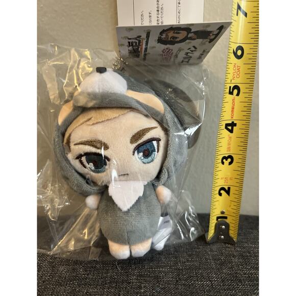 Attack on Titan Animarukko Plush Doll Mascot Erwin Smith Halloween ver. Animal - Picture 4 of 4